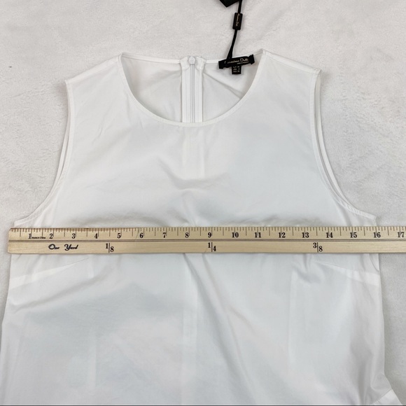 Massimo Dutti sleeveless drapey shirt top - Picture 4 of 9